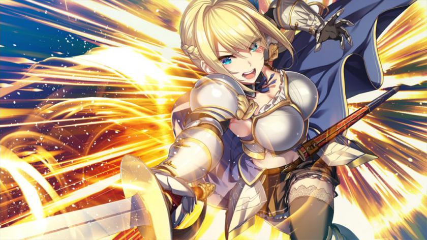 与女骑士共度的时光